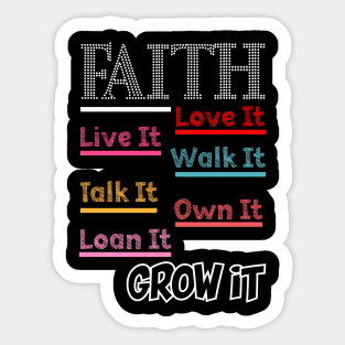 I Will Bless The Lord Sticker